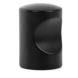 Trentadue Pomo Gusta Acero Inoxidable Negro Mate Ø20 mm Muebles Cocina Baño