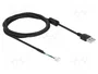 DeLOCK Cable de conexión USB 2.0 para módulos de cámara V7 de 4 pines, 1,5 m