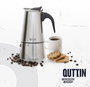Quttin Cafetera de Inducción de 9 Servicios