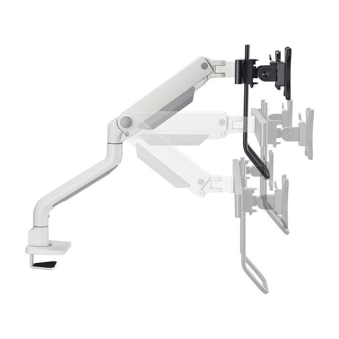Neomounts DS75S-950WH2 Brazo de monitor doble 17-32 pulgadas Blanco