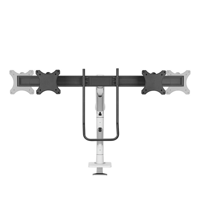 Neomounts DS75S-950WH2 Brazo de monitor doble 17-32 pulgadas Blanco
