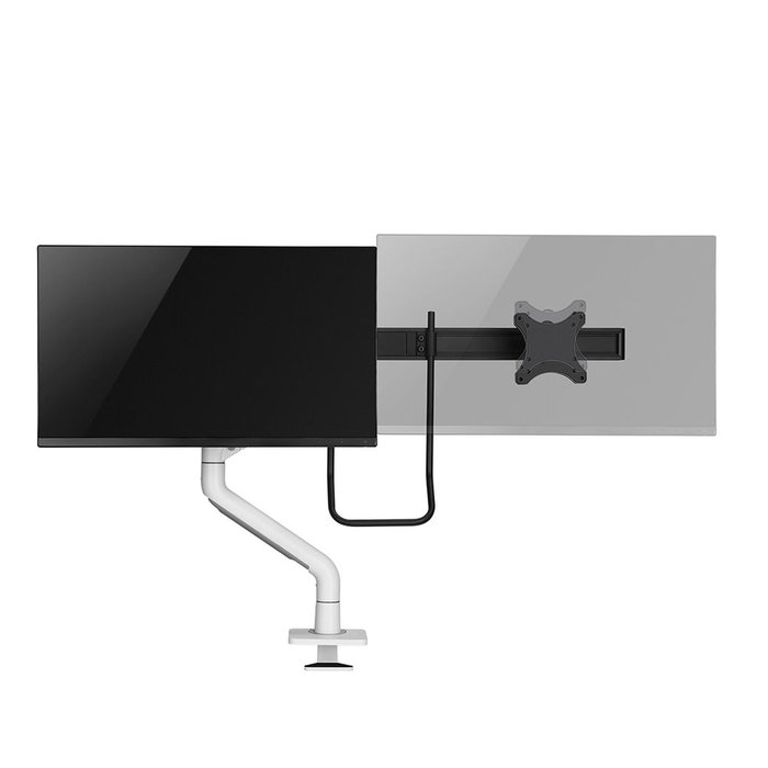 Neomounts DS75S-950WH2 Brazo de monitor doble 17-32 pulgadas Blanco