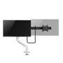 Neomounts DS75S-950WH2 Brazo de monitor doble 17-32 pulgadas Blanco