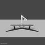 Neomounts DS75S-950WH2 Brazo de monitor doble 17-32 pulgadas Blanco
