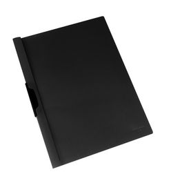 Dosier Clip Databank Pp A4 Pinza Metal 30H Negro (Set de 12)