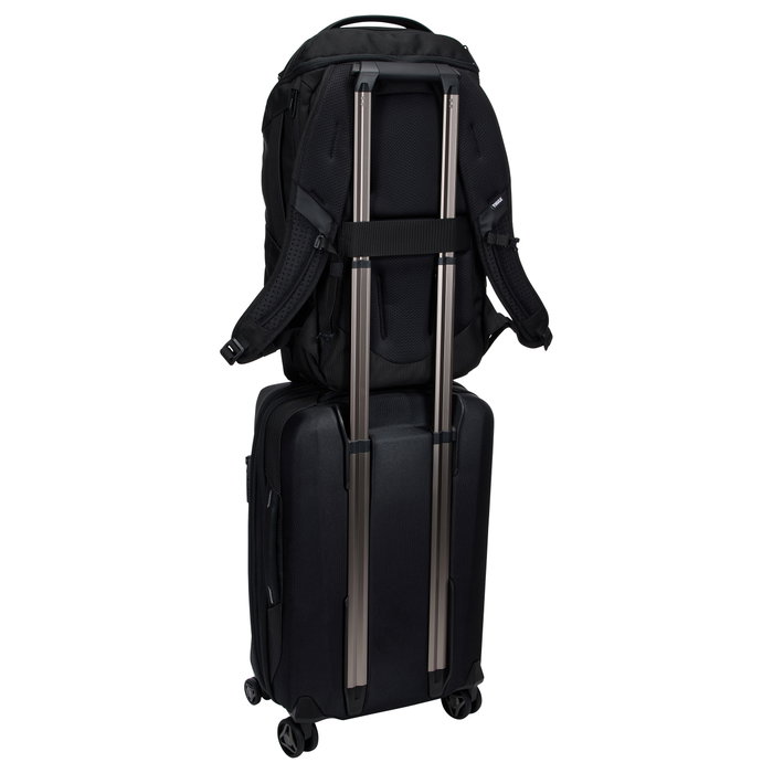 THULE Mochila Accent 28L TACBP2216 Negro, Mochila Urbana Unisex para Portátil hasta 16", Poliéster 100% Reciclado