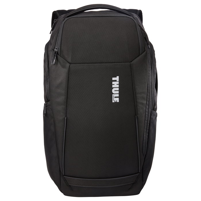 THULE Mochila Accent 28L TACBP2216 Negro, Mochila Urbana Unisex para Portátil hasta 16", Poliéster 100% Reciclado