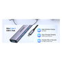 UGREEN 15596 Base para Portátil y Replicador de Puertos USB 3.2 Gen 1 Type-A + Type-C Aluminio