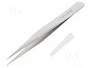 LINDSTRÖM Pinza Recta de 120mm para Trabajos de Precisión