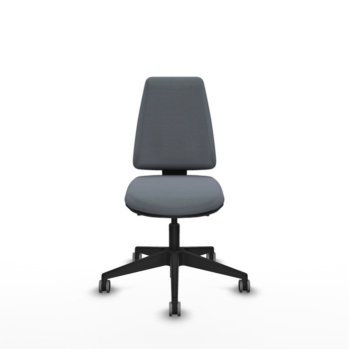 PIQUERAS Y CRESPO Silla de oficina Elche Gris con mecanismo Asincro y sin brazos PIQUERAS Y CRESPO Silla de oficina Elche Gris con mecanismo Asincro y sin brazos