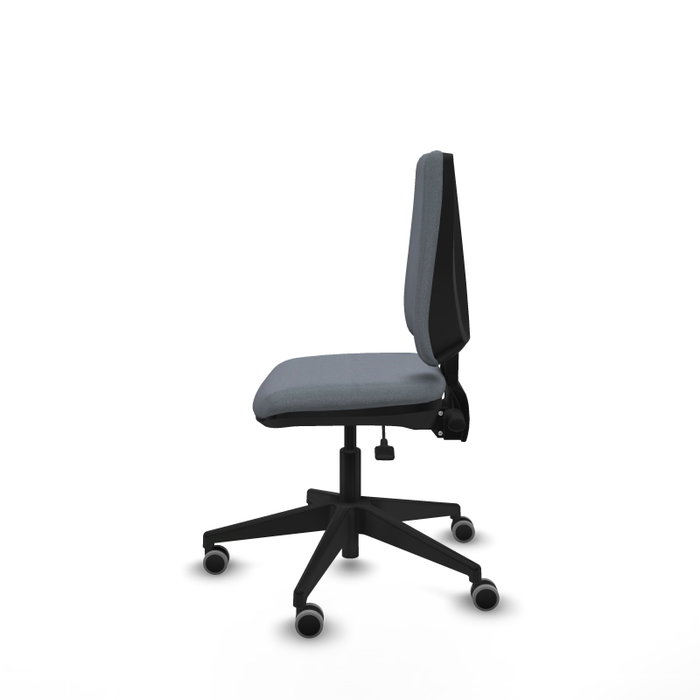 PIQUERAS Y CRESPO Silla de oficina Elche Gris con mecanismo Asincro y sin brazos PIQUERAS Y CRESPO Silla de oficina Elche Gris con mecanismo Asincro y sin brazos