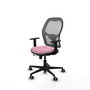 PIQUERAS Y CRESPO Silla de oficina Jorquera Rosa y Gris