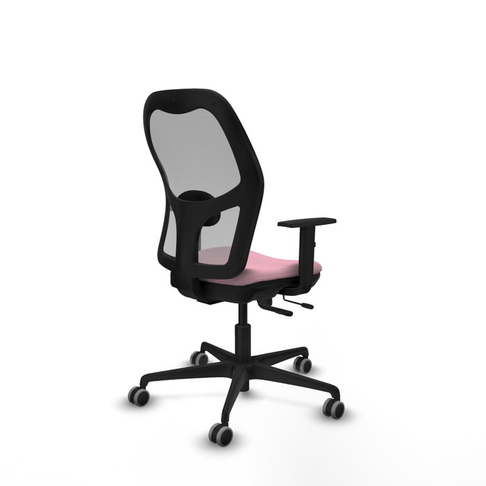 PIQUERAS Y CRESPO Silla de oficina Jorquera Rosa y Gris PIQUERAS Y CRESPO Silla de oficina Jorquera Rosa y Gris