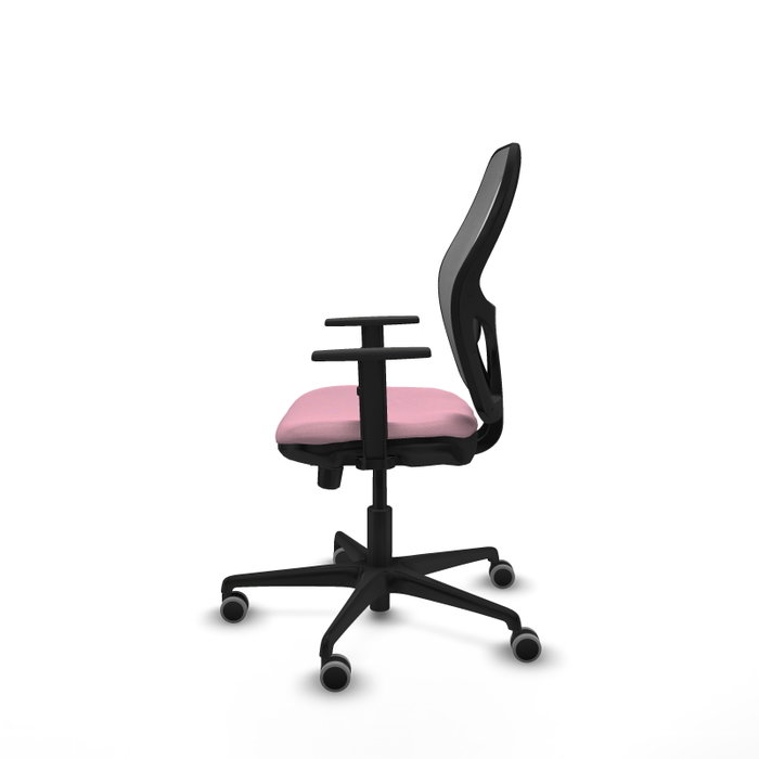 PIQUERAS Y CRESPO Silla de oficina Jorquera Rosa y Gris PIQUERAS Y CRESPO Silla de oficina Jorquera Rosa y Gris
