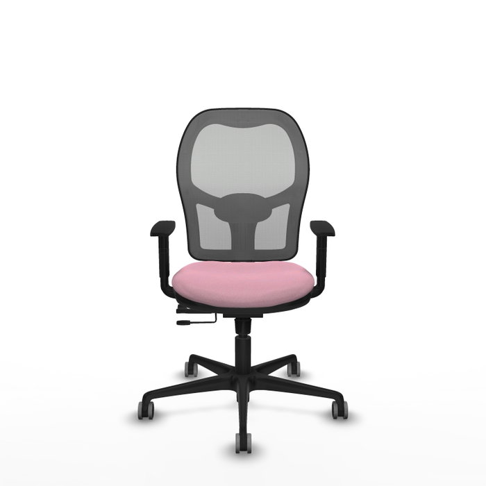 PIQUERAS Y CRESPO Silla de oficina Jorquera Rosa y Gris PIQUERAS Y CRESPO Silla de oficina Jorquera Rosa y Gris