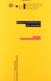Sobre la economía y sus métodos, Juán García - TROTTA EDITORIAL