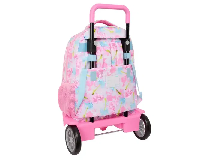 Safta Mochila Grande con Ruedas Barbie Compact Evolution Extensible, 45 x 33 x 22 cm