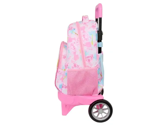 Safta Mochila Grande con Ruedas Barbie Compact Evolution Extensible, 45 x 33 x 22 cm