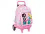 Safta Mochila Grande con Ruedas Barbie Compact Evolution Extensible, 45 x 33 x 22 cm