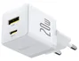 Baseus Palm Fast Charger 20W USB-C + USB-A Moon White