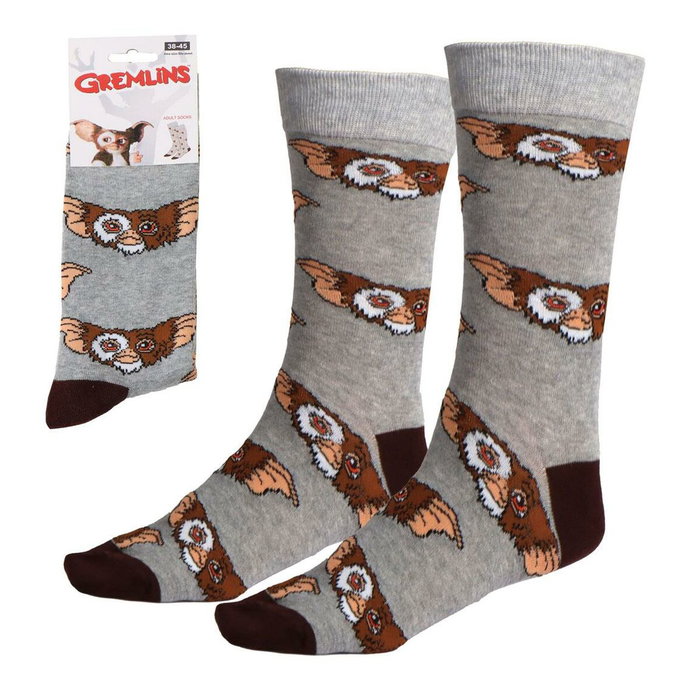 Cerdá Calcetines Gremlins Gizmo Face Talla 36-43 Gris
