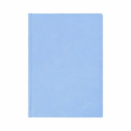 OXFORD Agenda Anual 2027 Modern Pastel Tapa Acolchada A5 Dusty Blue