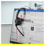 HP Poly Blackwire 5220 Auriculares Estéreo USB-C + 3,5mm, Alámbrico, 20-20000Hz, Micrófono Boom, Negro/Rojo