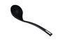 Inde - Cucharón de Nylon Negro 29 cm x 8 cm, resistente para cocina, modelo Quttin (24 Unidades)