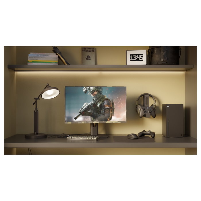 JAPANNEXT JN-IPS238FHD200F-HSP-CAMO Monitor Gaming IPS 60.45 cm (23.8 pulgadas) Full HD 200 Hz 0.5 ms AMD FreeSync Negro