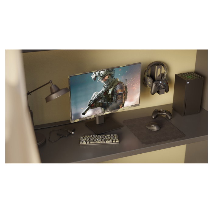 JAPANNEXT JN-IPS238FHD200F-HSP-CAMO Monitor Gaming IPS 60.45 cm (23.8 pulgadas) Full HD 200 Hz 0.5 ms AMD FreeSync Negro