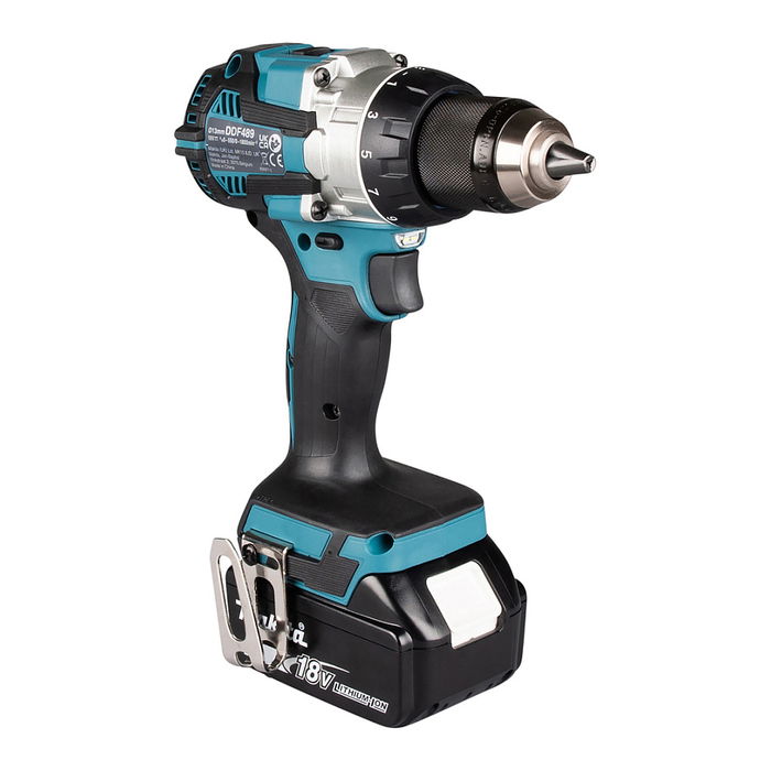 Makita DDF489Z Destornillador Eléctrico Sin Escobillas, 18V, 73 Nm, Mango de Pistola, Ideal para Acero y Madera Makita DDF489Z Destornillador Eléctrico Sin Escobillas, 18V, 73 Nm, Mango de Pistola, Ideal para Acero y Madera