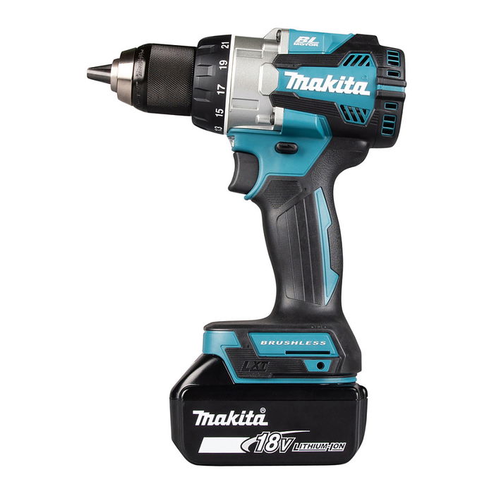 Makita DDF489Z Destornillador Eléctrico Sin Escobillas, 18V, 73 Nm, Mango de Pistola, Ideal para Acero y Madera Makita DDF489Z Destornillador Eléctrico Sin Escobillas, 18V, 73 Nm, Mango de Pistola, Ideal para Acero y Madera