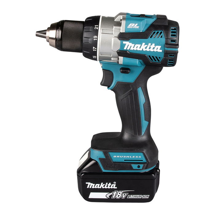 Makita DDF489Z Destornillador Eléctrico Sin Escobillas, 18V, 73 Nm, Mango de Pistola, Ideal para Acero y Madera Makita DDF489Z Destornillador Eléctrico Sin Escobillas, 18V, 73 Nm, Mango de Pistola, Ideal para Acero y Madera