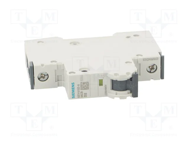 SIEMENS 5SY4102-8 Interruptor magnetotérmico 2A 1 polo 10kA SIEMENS 5SY4102-8 Interruptor magnetotérmico 2A 1 polo 10kA