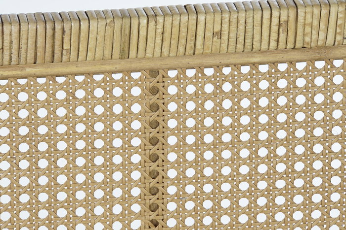 DKD Home Decor Cabecero de Ratán Marrón para Cama de 135-150 cm