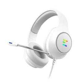 Zalman ZM-HPS310 WH Auriculares Gaming para PC, Diadema Alámbrico USB, Blanco, RGB, Frecuencia 20-20000 Hz, Micrófono Boom, Cable 2.2 m