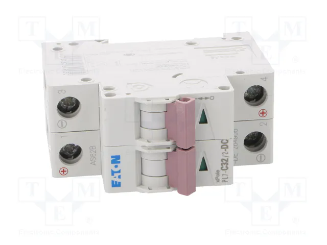 EATON ELECTRIC PL7-C32/2-DC Interruptor magnetotérmico 32A 2 polos EATON ELECTRIC PL7-C32/2-DC Interruptor magnetotérmico 32A 2 polos