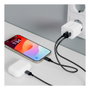 HYPER HJG35EU Cargador USB-C GaN 35W Blanco 2 Puertos