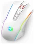 Redragon M914W-RGB NIX Ratón Inalámbrico Gaming RGB Blanco 5000 DPI