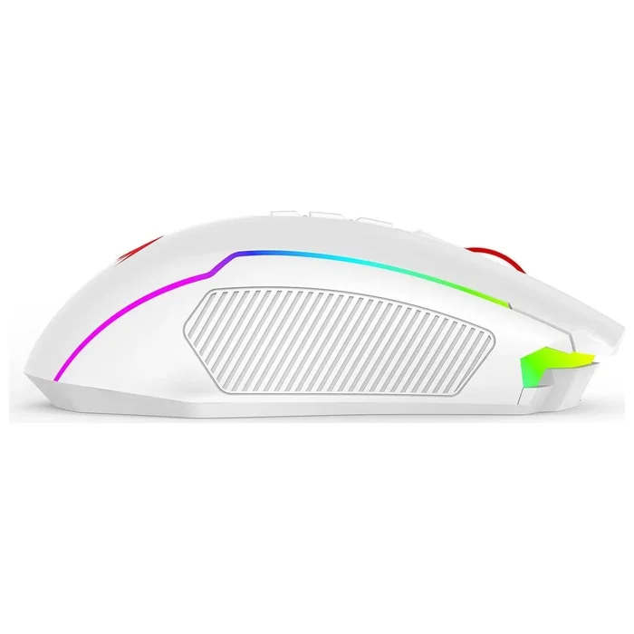 Redragon M914W-RGB NIX Ratón Inalámbrico Gaming RGB Blanco 5000 DPI