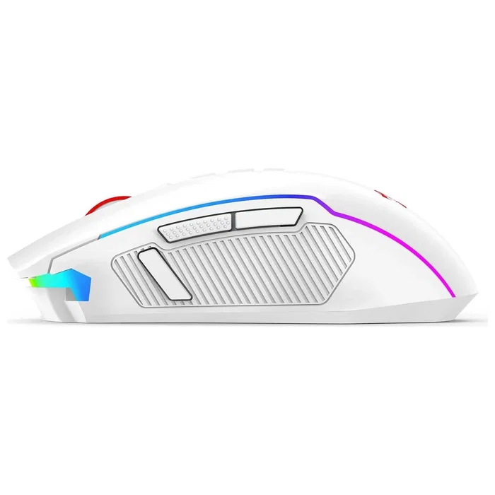 Redragon M914W-RGB NIX Ratón Inalámbrico Gaming RGB Blanco 5000 DPI