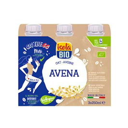 ISOLA Bebida Vegetal de Avena Bio 3udsx250Ml Sa Vegan