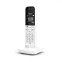 Gigaset CL390 Teléfono Fijo Inalámbrico DECT/Analógico, Identificador de Llamadas, Ampliable hasta 4 Auriculares, Pantalla Grande, ECO DECT, Color Blanco