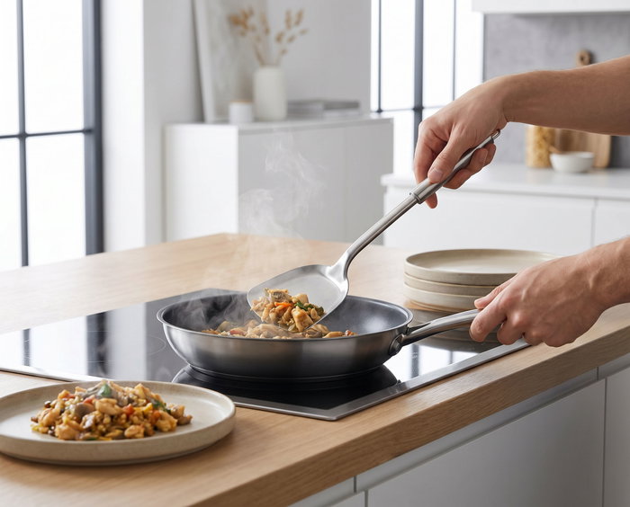 Quttin Set de 6 Utensilios de Cocina con Soporte Colección 341