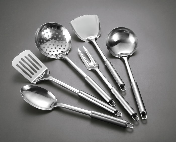 Quttin Set de 6 Utensilios de Cocina con Soporte Colección 341