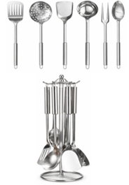 Quttin Set de 6 Utensilios de Cocina con Soporte Colección 341