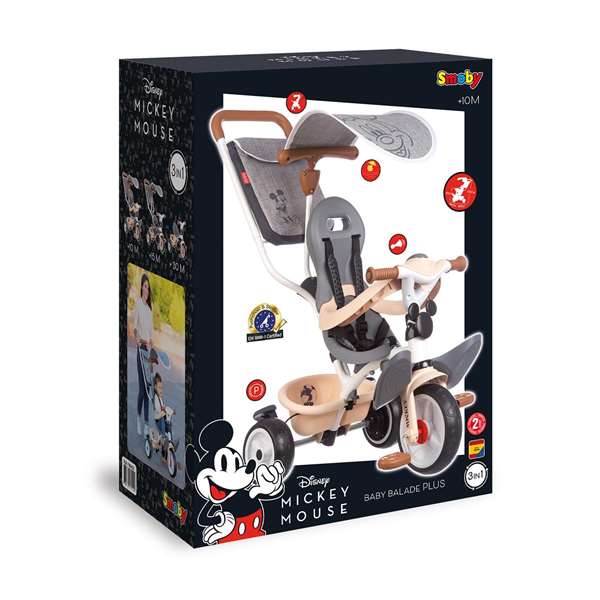 Smoby Mickey Baby Balade Plus