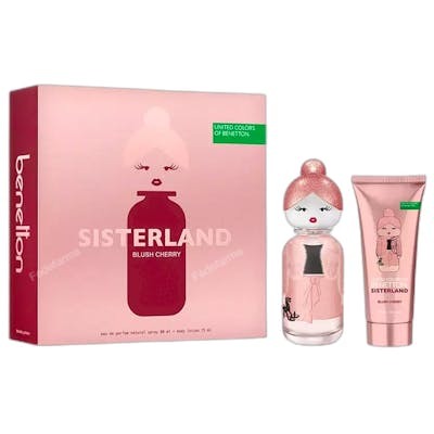 Benetton Sisterland Blush Cherry Estuche 2 pz Benetton Sisterland Blush Cherry Estuche 2 pz