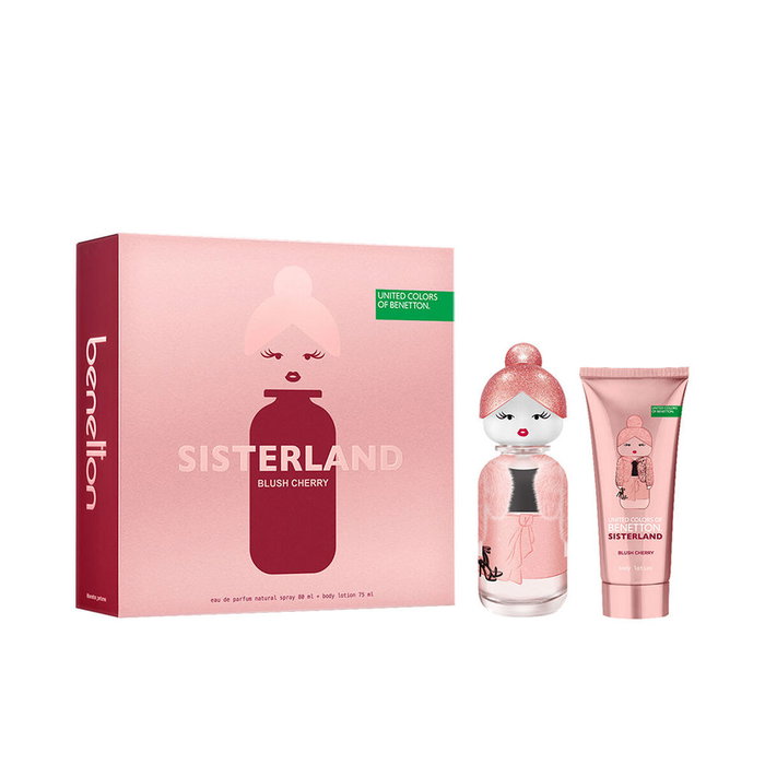 Benetton Sisterland Blush Cherry Estuche 2 pz Benetton Sisterland Blush Cherry Estuche 2 pz