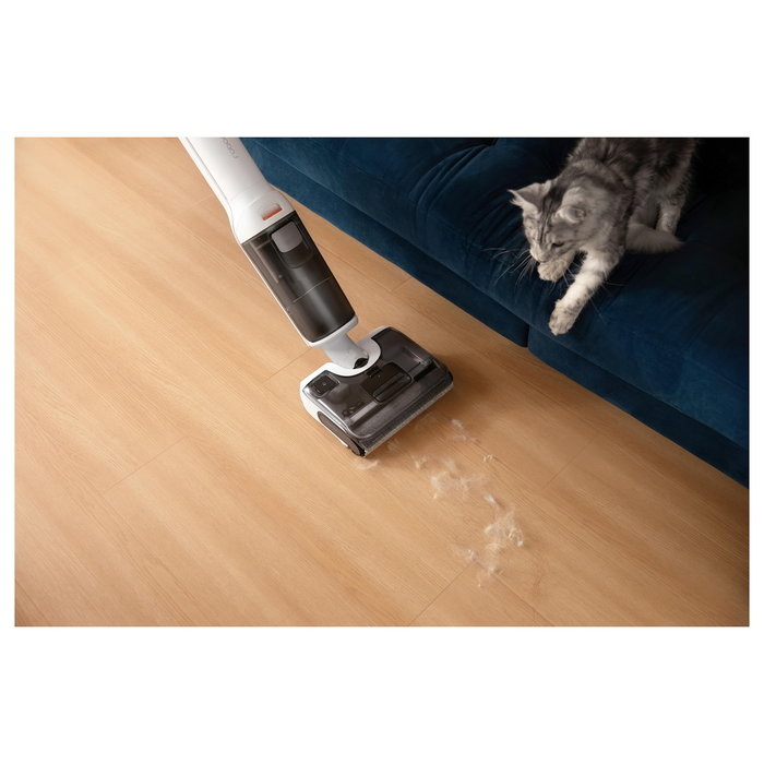 Roborock F25 RT Aspiradora Escoba Seca y Húmeda, 0,87L Tanque Agua Limpia, 0,72L Tanque Agua Sucia, Blanco Roborock F25 RT Aspiradora Escoba Seca y Húmeda, 0,87L Tanque Agua Limpia, 0,72L Tanque Agua Sucia, Blanco